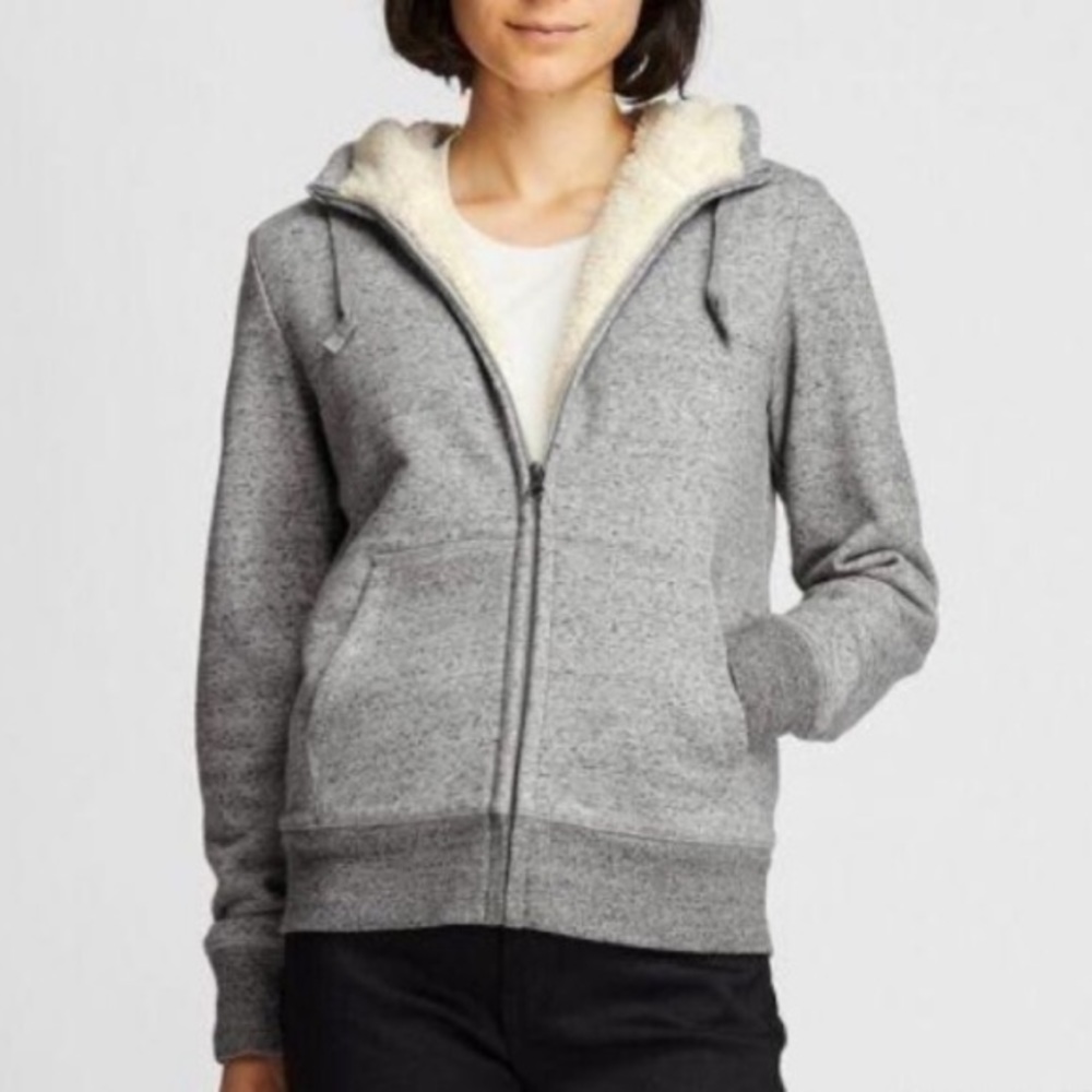 Uniqlo Pile Lined Zip Hoodie